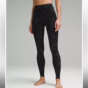 Lululemon Align High-Rise leggings Camo black/gray